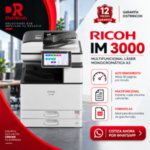Impresora Multifuncional IM 3000 Nueva
